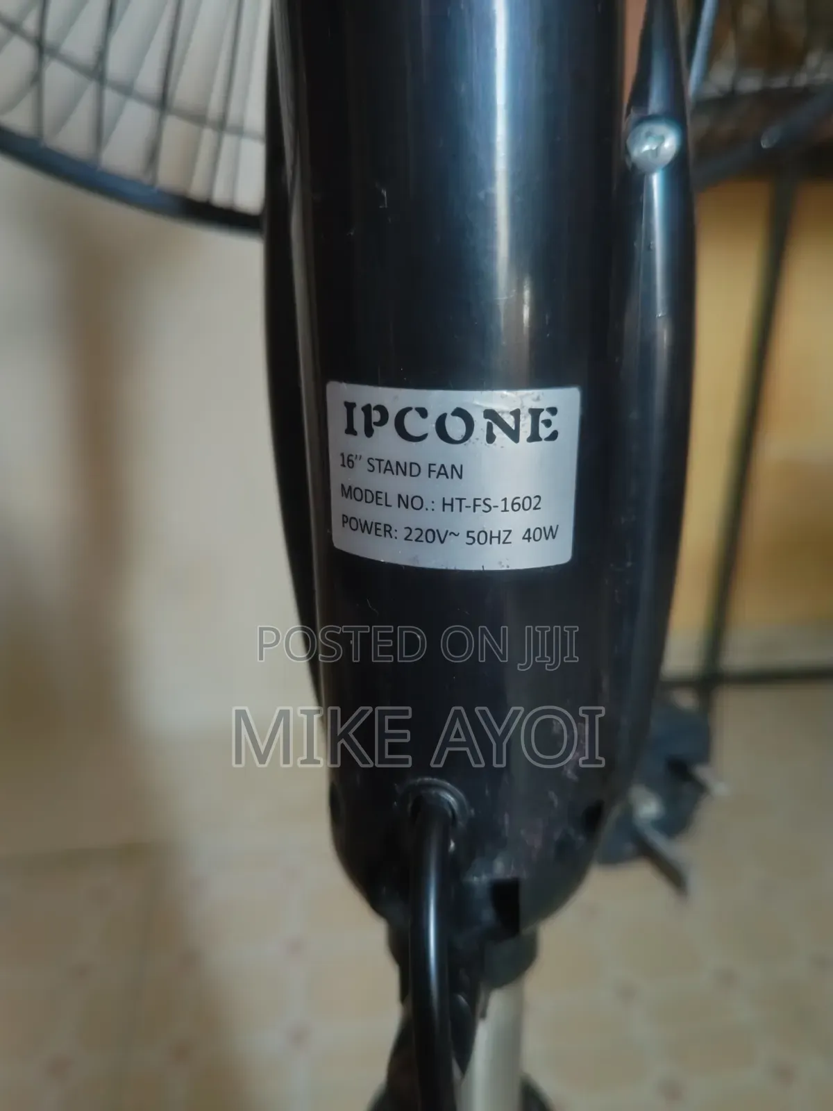 16 Inch Ipcone Stand Fan