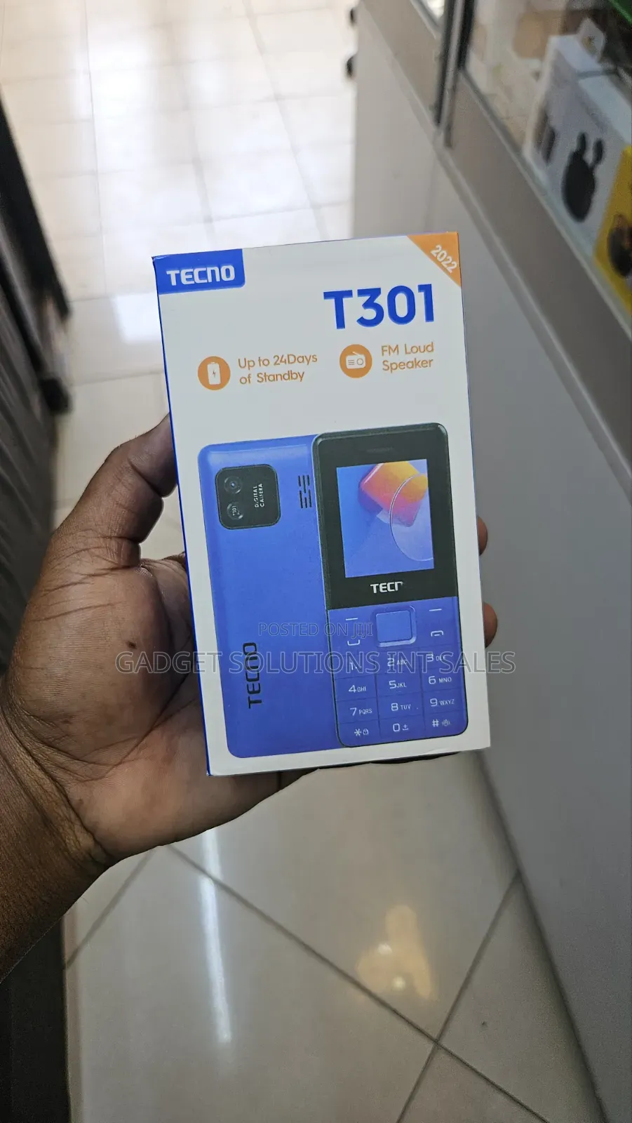 New Tecno T301 Blue