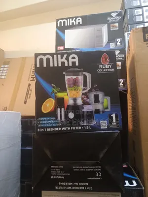 Mika Series Mika Blender, 1.5l, 4 in 1, With Grinder 