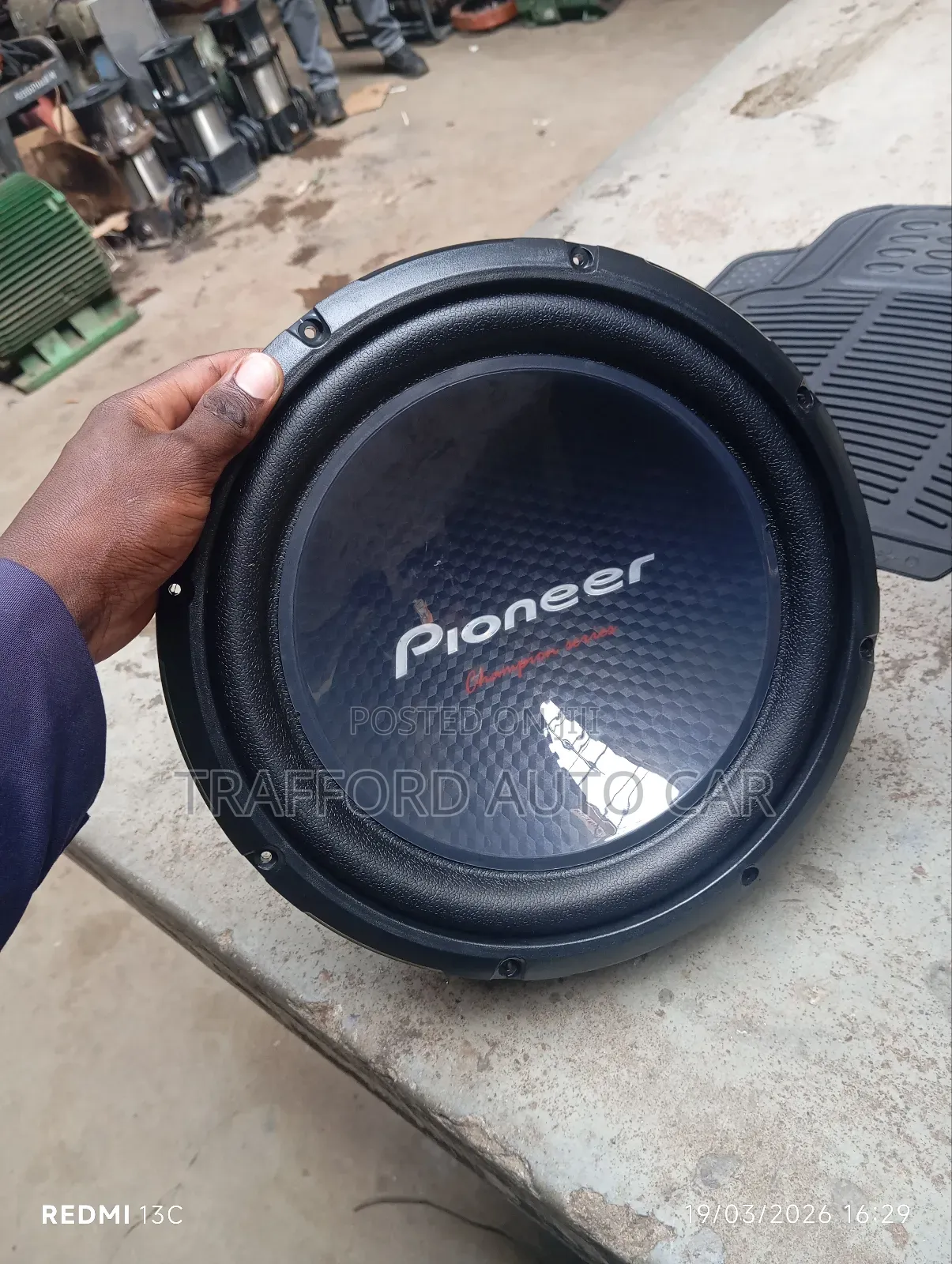 Pioneer Double Coil Bass Speakers
