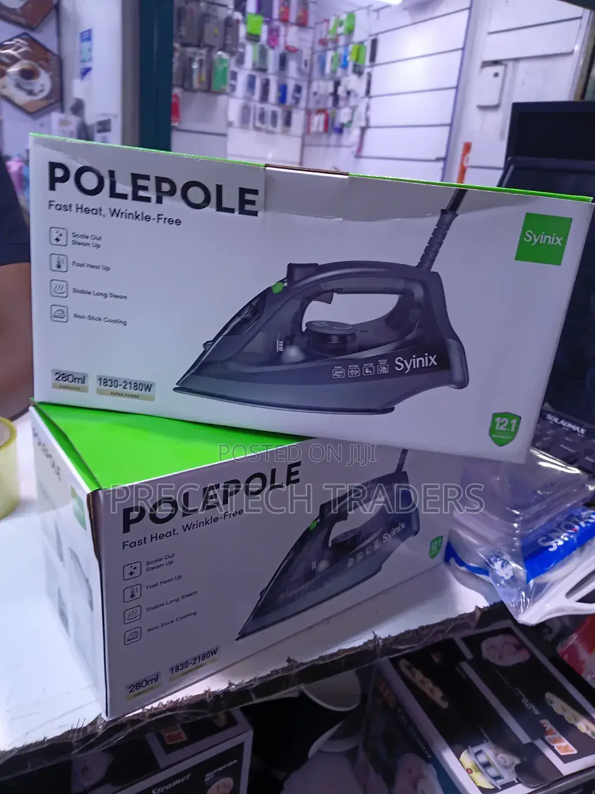 In Alfetssyinix Polepole Steam Iron – Fast Heat Wrinkle-Free