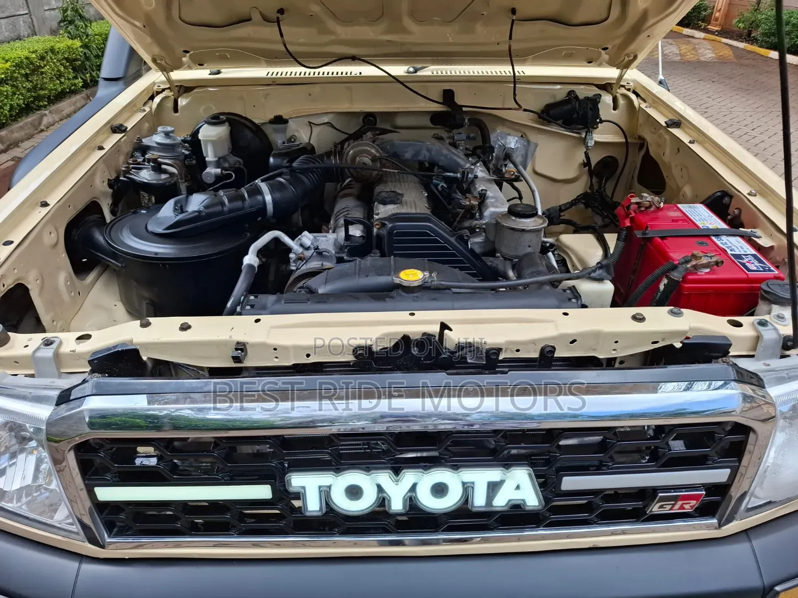Toyota Land Cruiser 2003 Beige