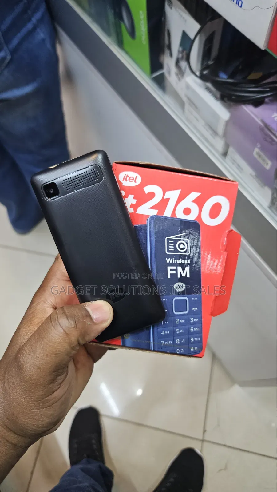 New Itel it2160 Black