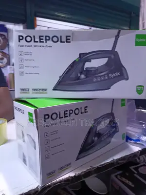 Syinix Polepole Non-Stick Steam Iron – 2180w