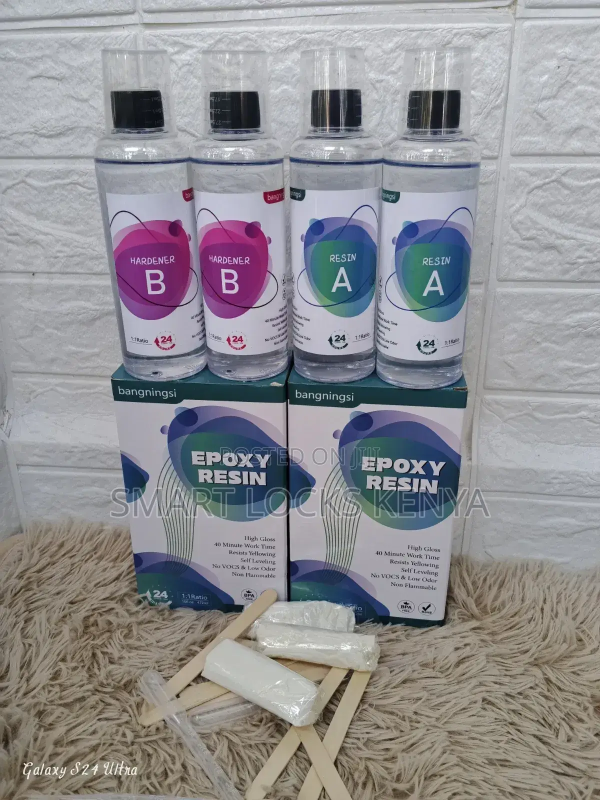Epoxy Resin Kit Fir Craft 500g Clear Castin Resin Kit