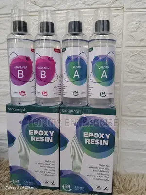 500g Crystal Epoxy Resin Adhesive Kit For Craft