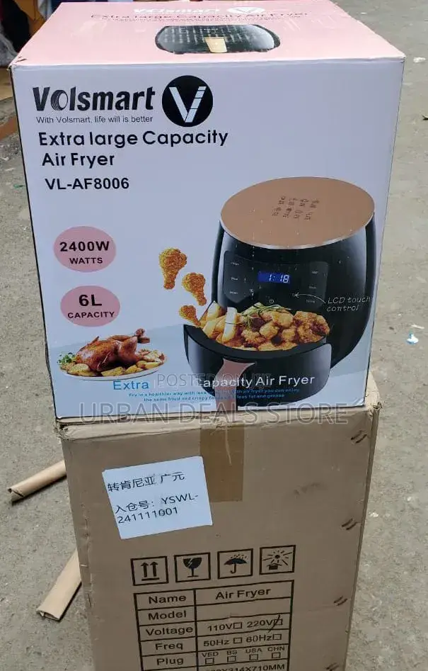 6 Litres Volsmart Air Fryer