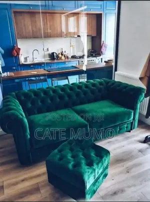 2 Seater Chester Sofa With Footrest