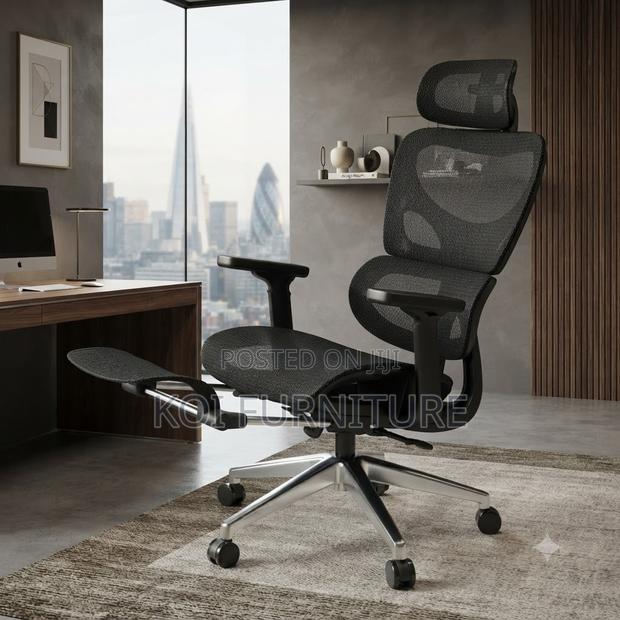 Office Chairs; Executive Style High Back Orthopedic Office Chairs - thumbnail 3