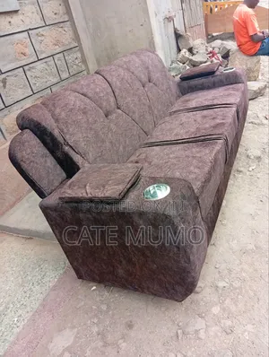 A 3 Seater Sofa With Armrest
