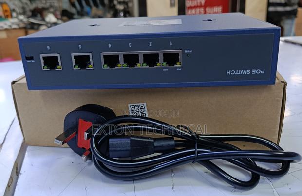 4 Port Poe Unmanaged Switch - main view