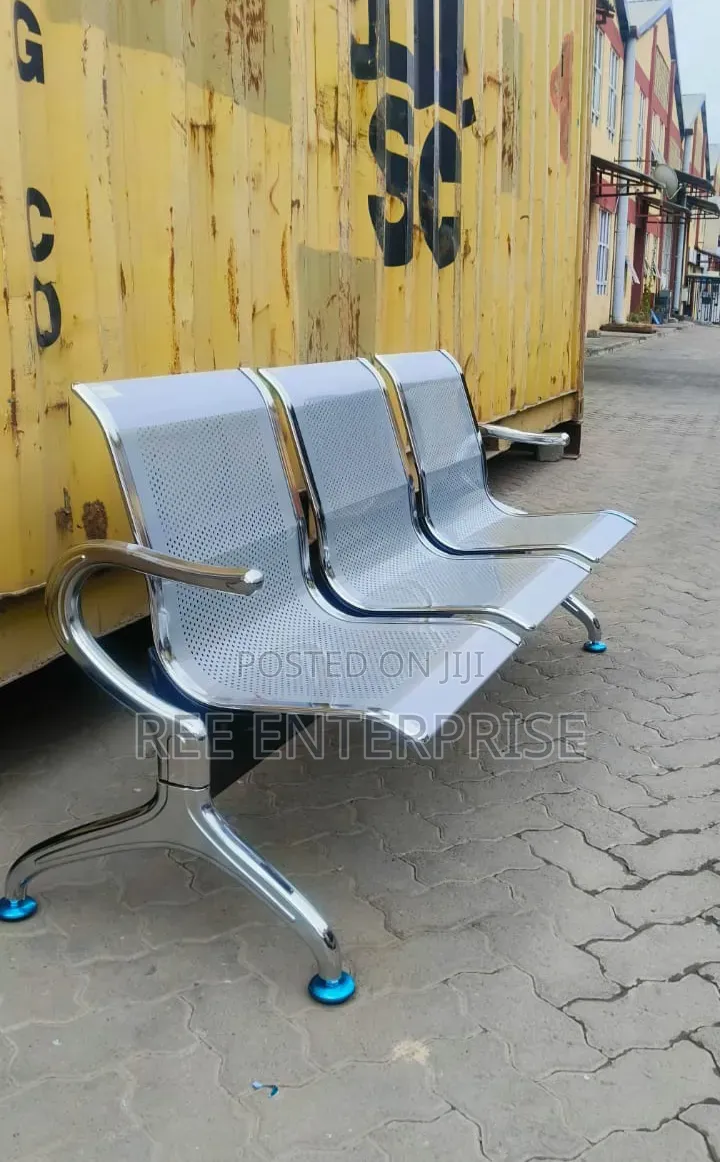 3 Way Link Chair Unpadded Waiting Bench