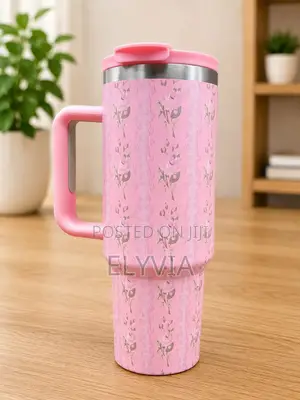 Flowered Stanley Mug