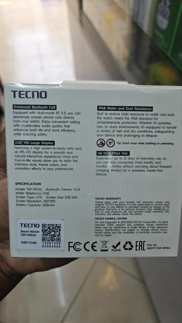 Tecno Watch 3 Active - thumbnail 3