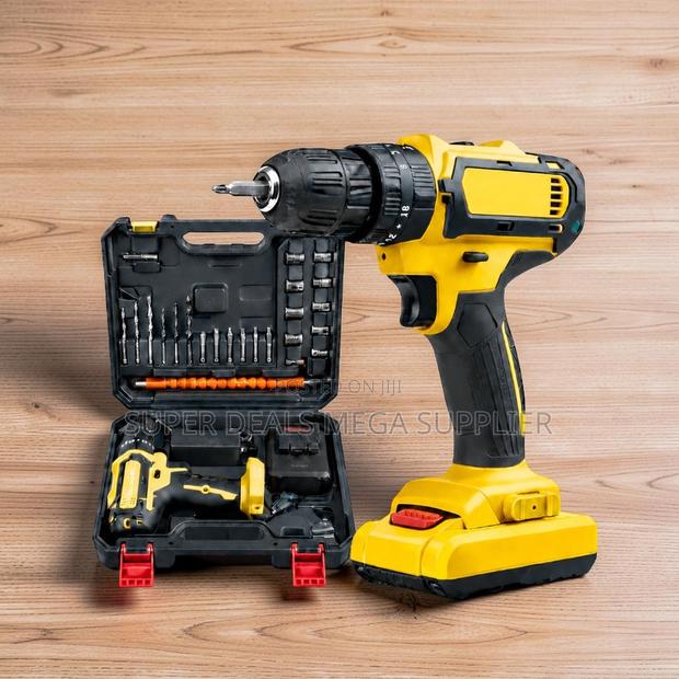 Quality Brushless Cordless Drill With Drilling and Impact Functions