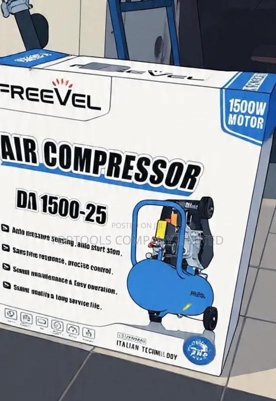 Freevel Air Compressor 25ltrs 1500watts - thumbnail 2