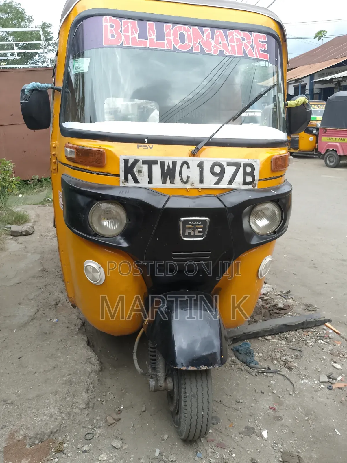 Bajaj RE 2021 Yellow