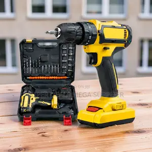 Heavy Duty Brushless Cordless Drill With Drilling and Impact Functions