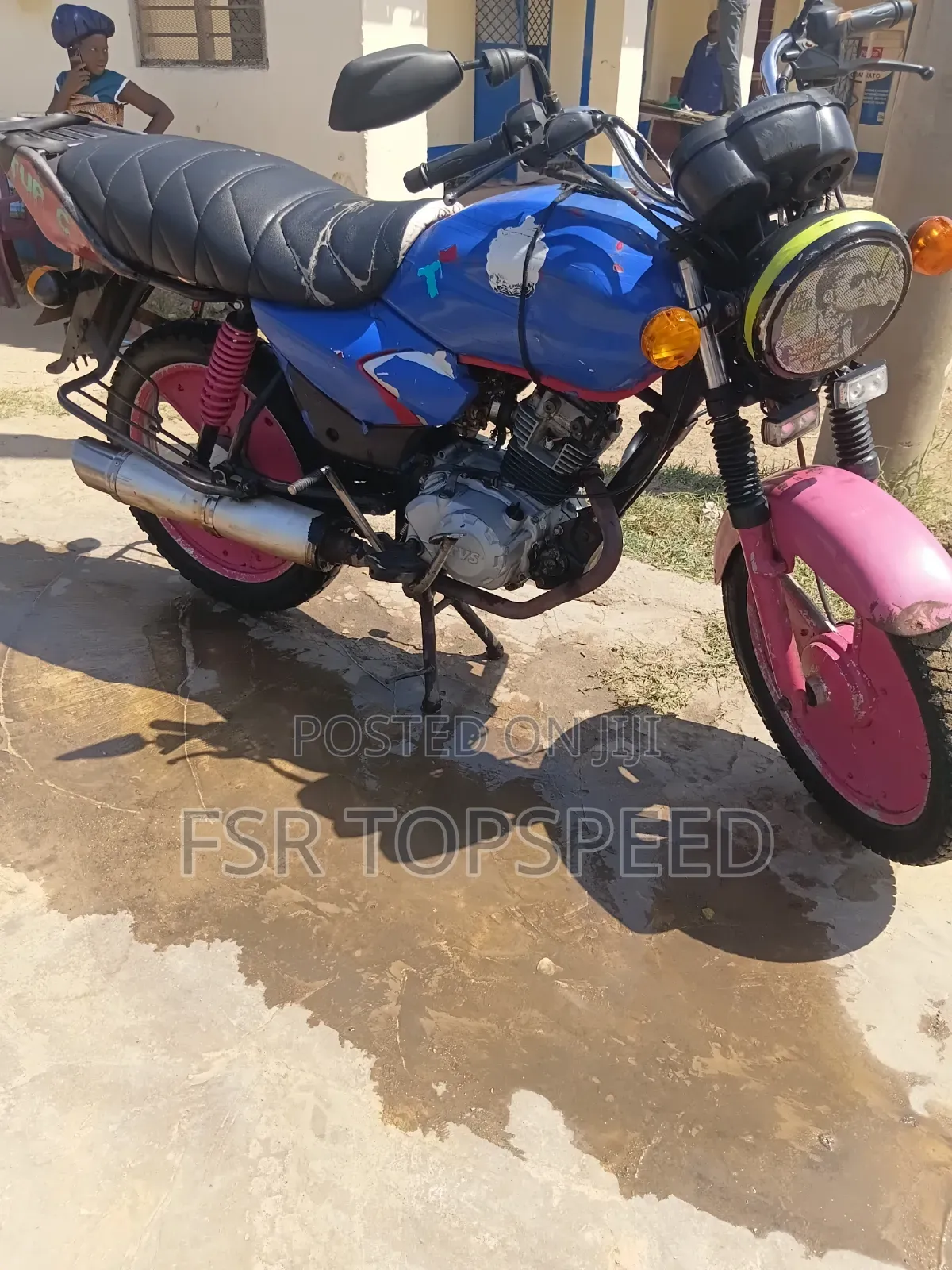 TVS HLX Plus ES 2023 Blue