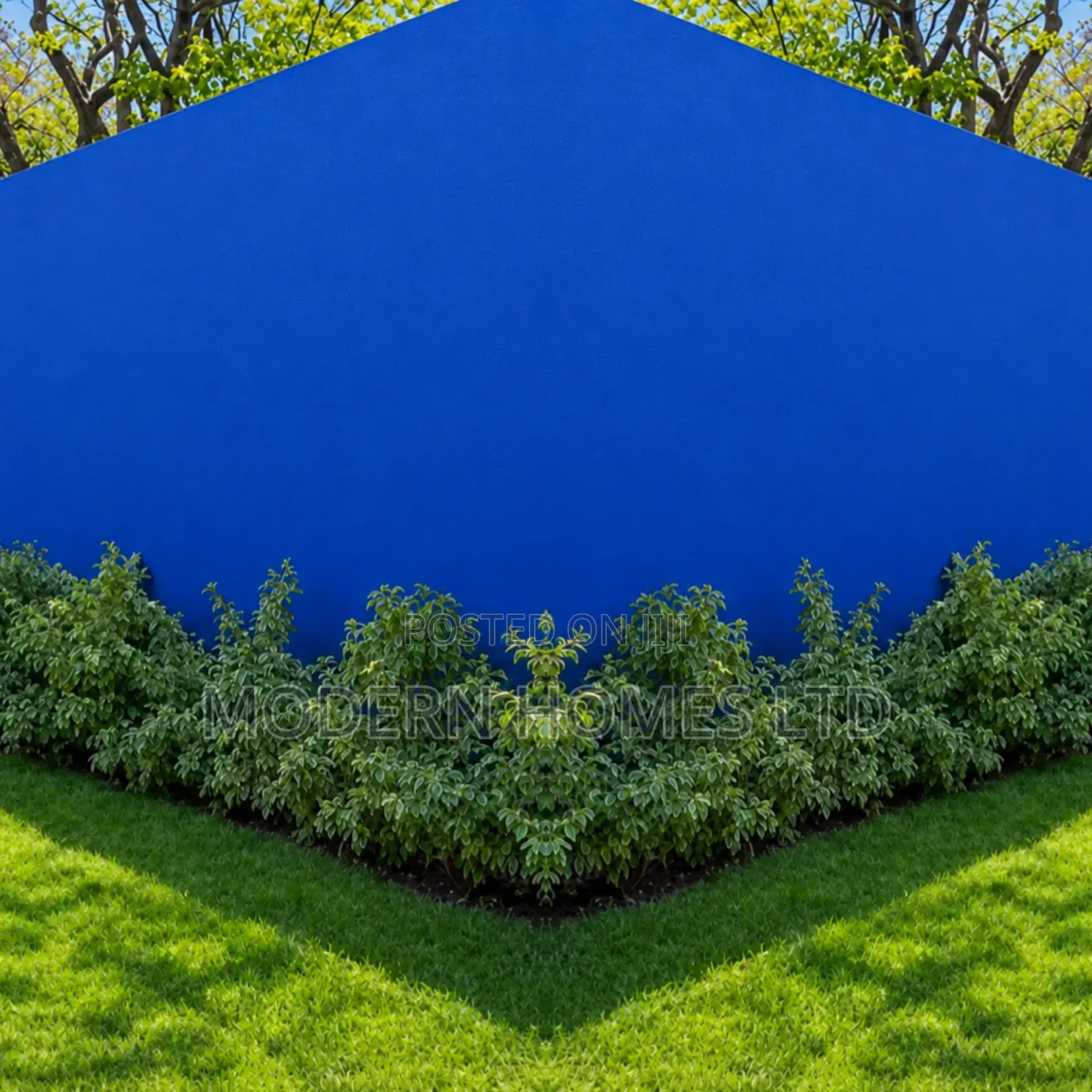 Premium Royal Blue Carport Privacy Shade Screen - Modern Durable