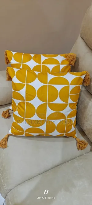 Cotton Tasseled Throwpillow Cases
