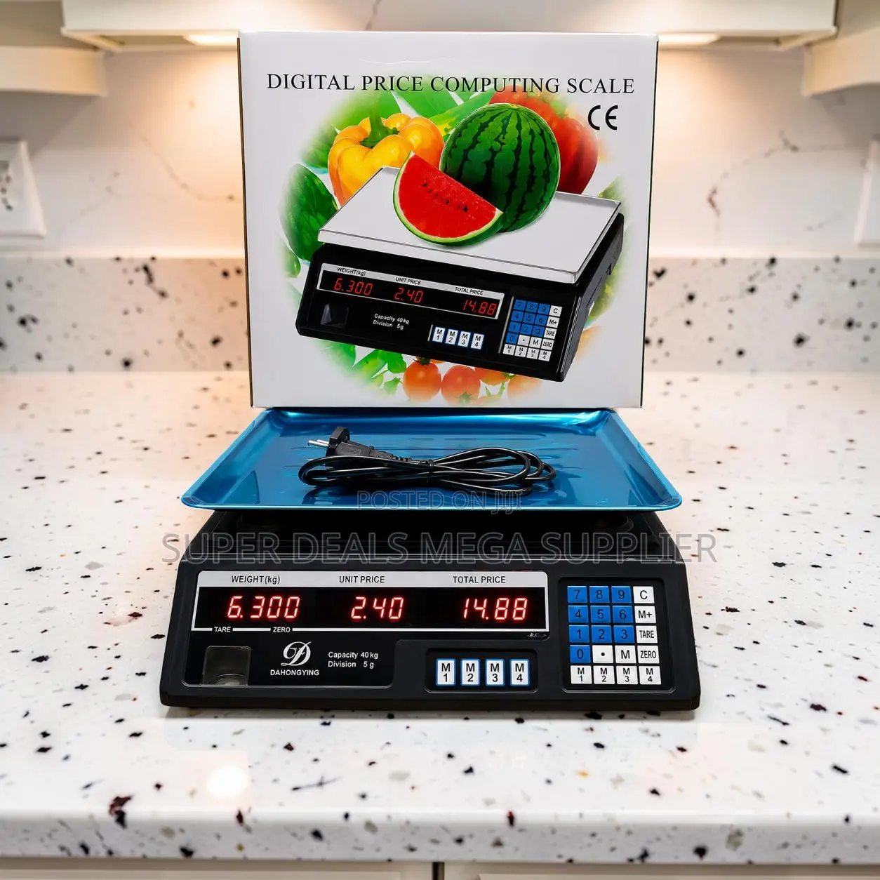 Digital Display Acs 40 Upto 40kgs Electronic Digital Weighing Scale