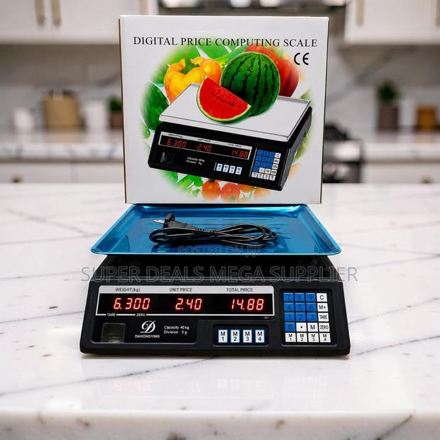 Price Computing Acs 40 Upto 40kgs Electronic Digital Weighing Scale
