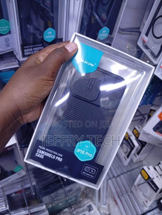 iPhone 16 Pro Black Nillkin Camshield Pro Phone Case - thumbnail 2