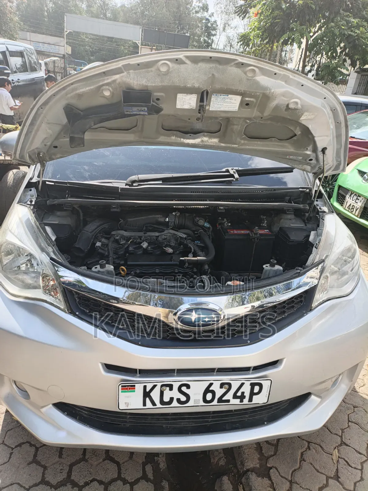 Subaru Trezia 2012 Silver