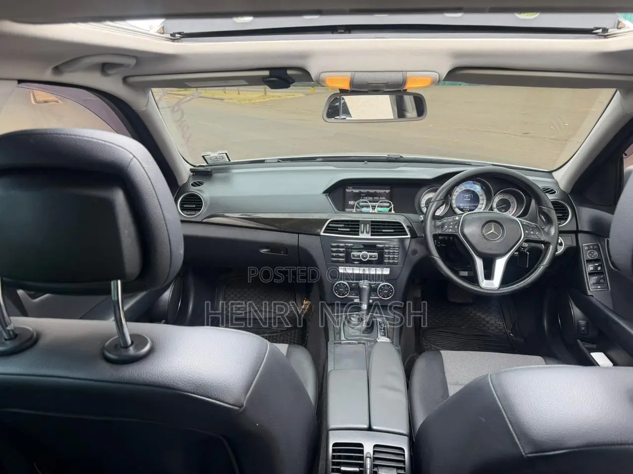 Mercedes-Benz C180 2013 Silver