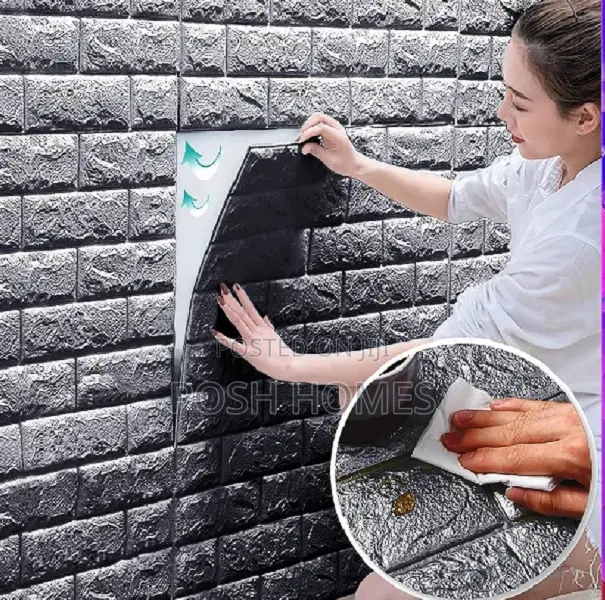 Black Self Adhesive Foam Panels
