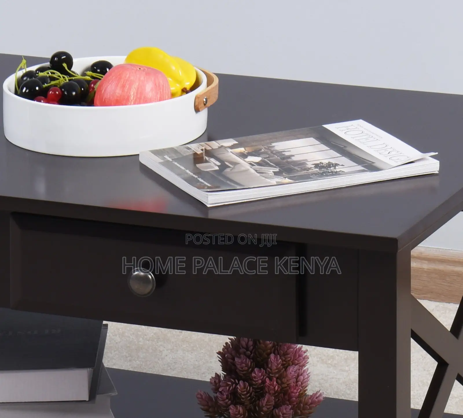 Console Table: Farmhouse Console With Pull Out Drawer and Bottom Shelf