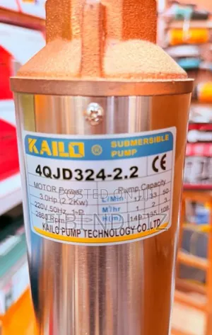 Efficient Electric Kailo 3hp Submersible Water Pump