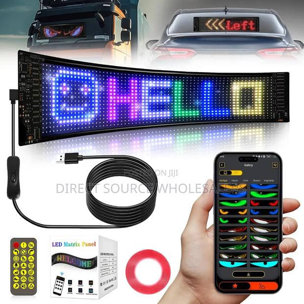 Flexible Led Matrix Panel Pixel Joy Display - main view