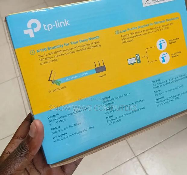 Tp-Link 150 MBPS 2.4ghz Wireless N Pci Express Adapter - thumbnail 3