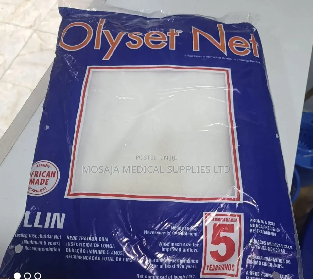 Mosquito Nets Treated