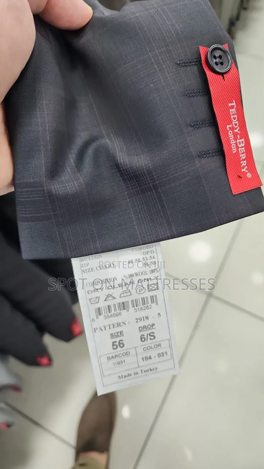 New Arrivals! 100% Wool Classic Suits for Men. Delivery Available! 