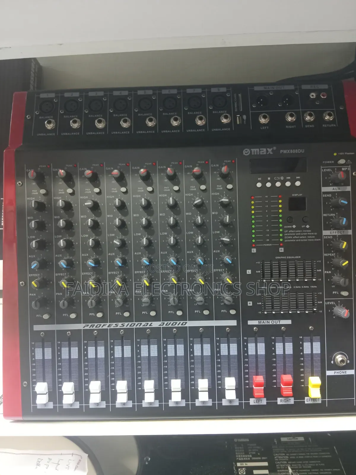 Max 8 Channel Mixer