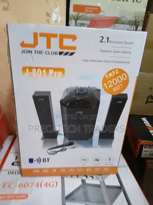 JTC J-801 Pro 2.1 Surround Sound System With Bluetooth