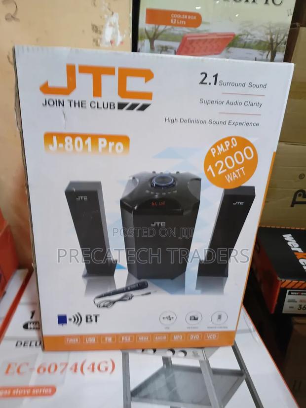 JTC J-801 Pro 2.1 Surround Sound System With Bluetooth - thumbnail 2