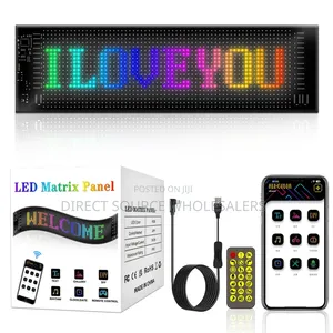 RGB Flexible Led Matrix Display Screen