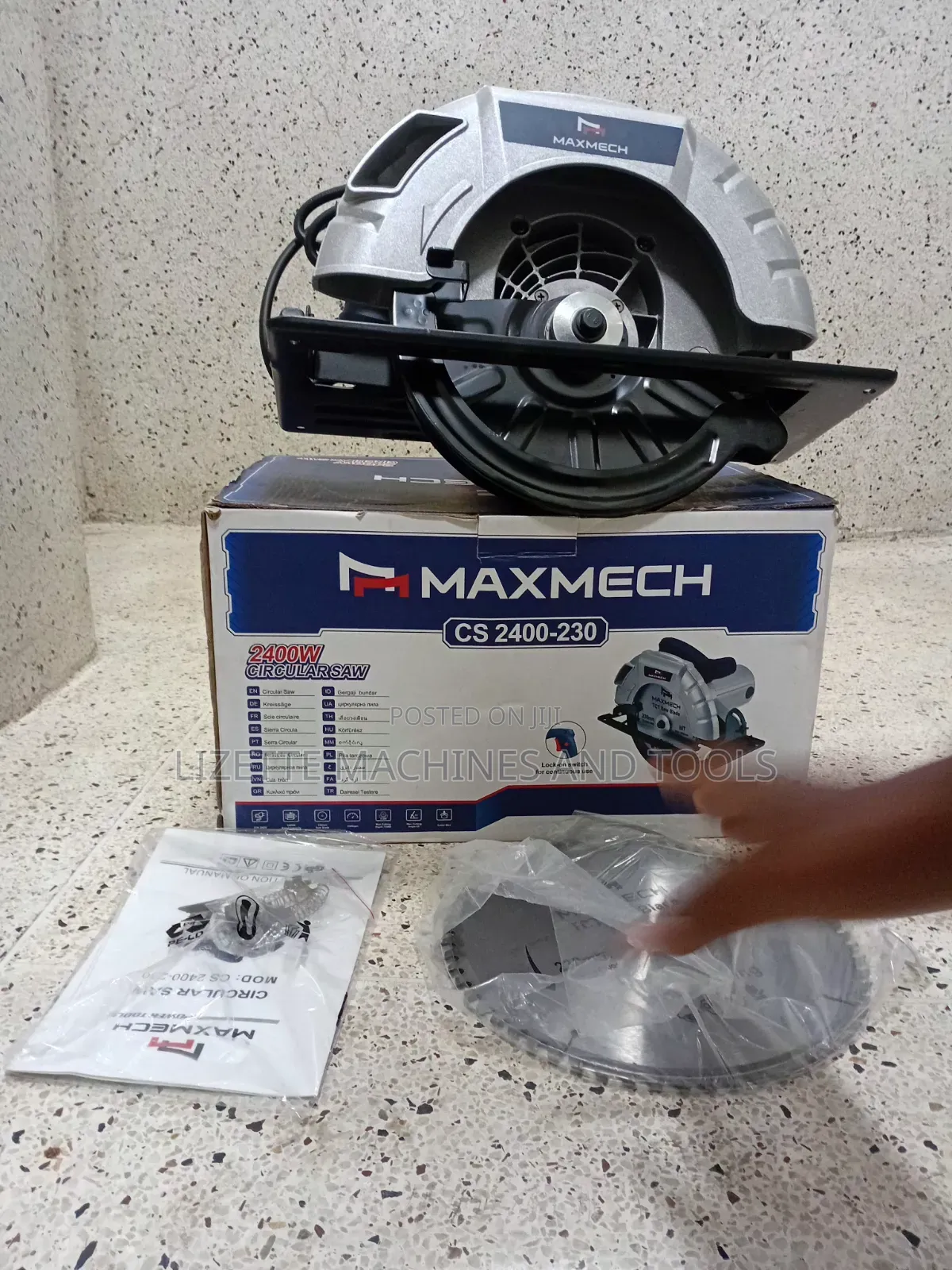 Maxmech 9" Circular Saw 2400w