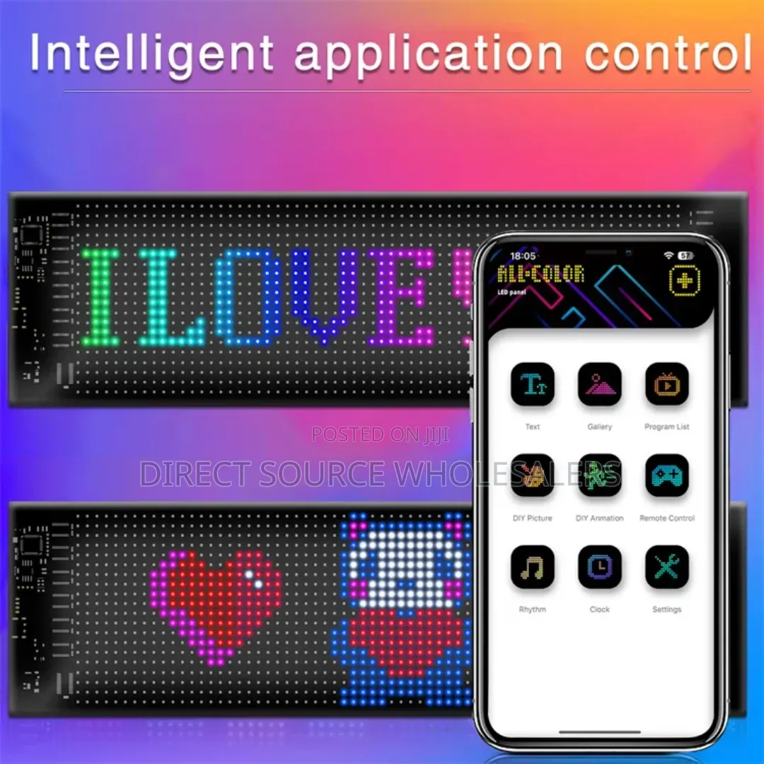 RGB Flexible Led Matrix Display Screen