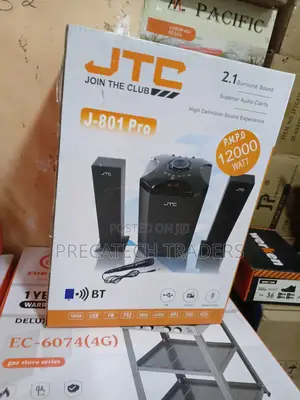 JTC J-801 Pro 2.1 Home Theatre With Bluetooth Fm Radio