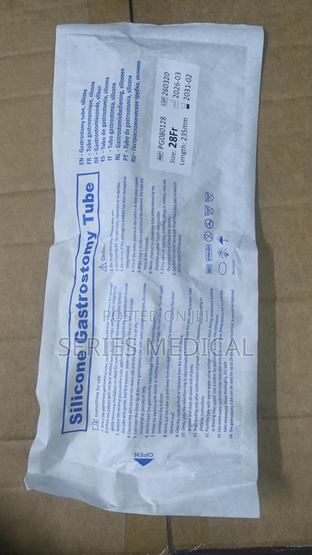 Silicon Gastrostomy Tub Fr28