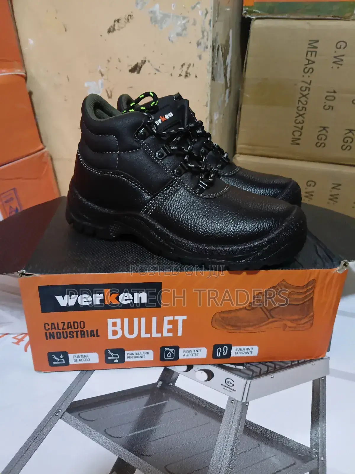 Safety Shoes Werken Bullet Industrial Safety Boots – Premium Quality