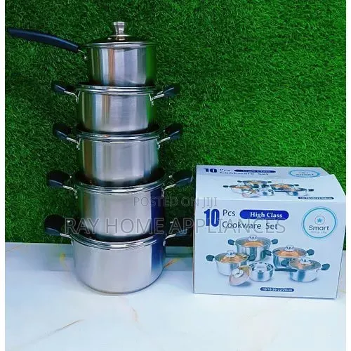 10pieces Stainless Cookware