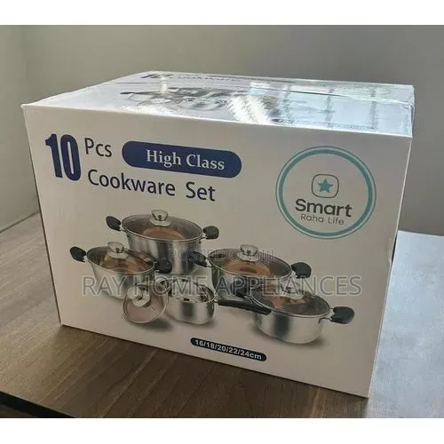 10pieces Stainless Cookware
