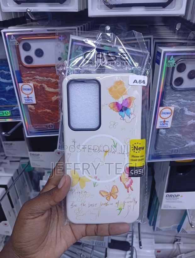 Samsung A56 Floral Butterfly and Cloud Design Csae