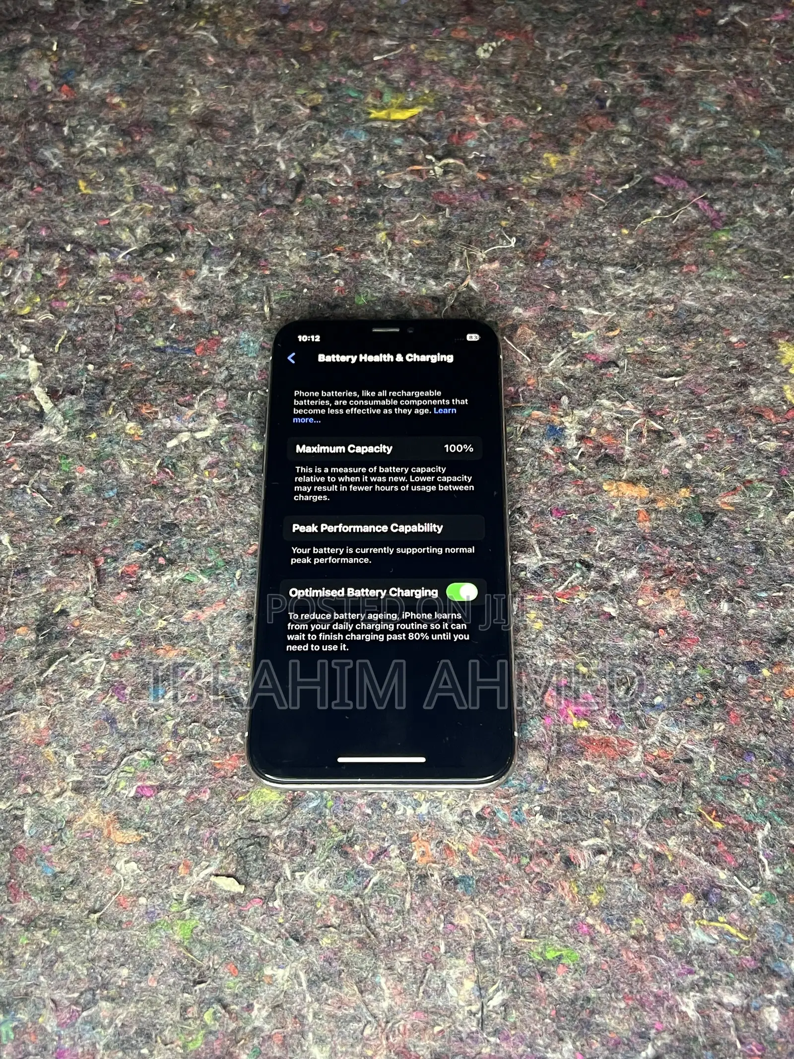 Apple iPhone X 256 GB White